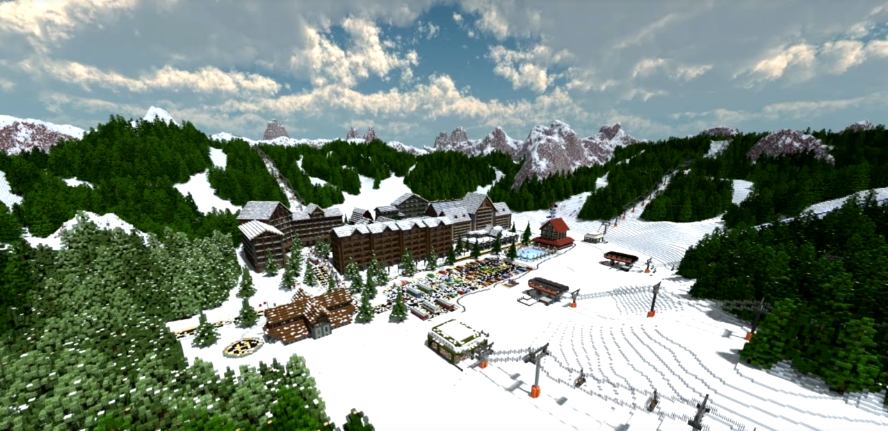 Minecraft Idea Ski Resort