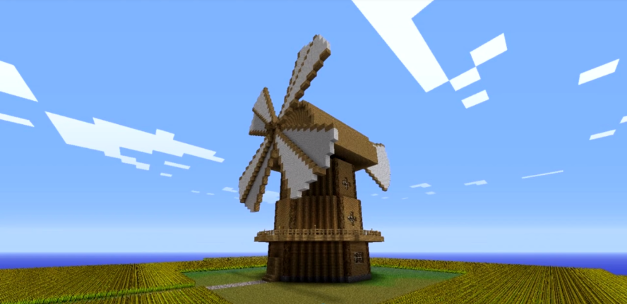 Windmill Idea in Minecraft