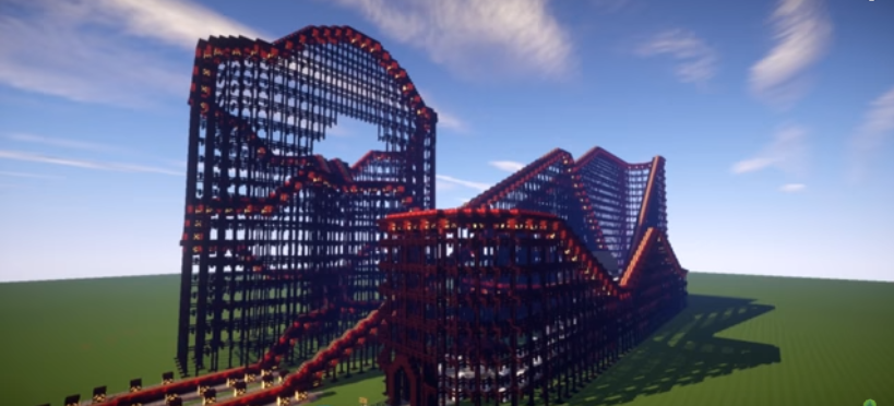 Minecraft Global Roller Coaster