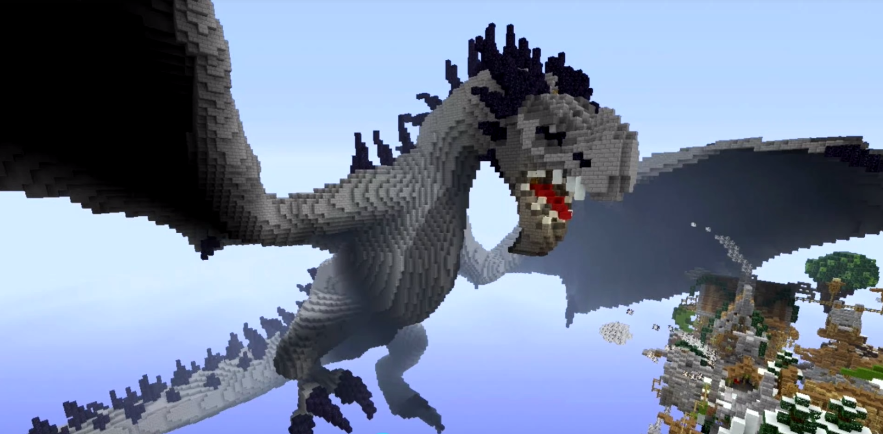 Dragon in Minecraft