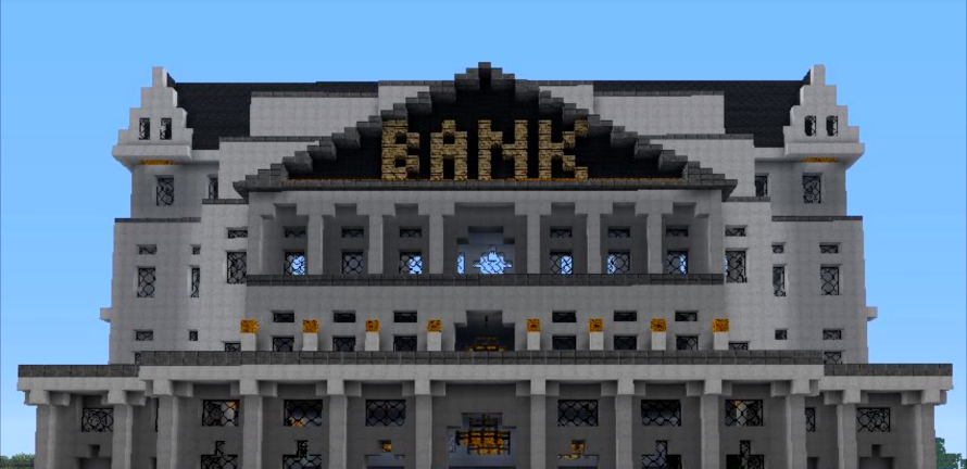 Minecraft global bank