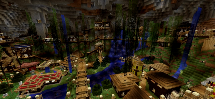 Minecraft Underground City