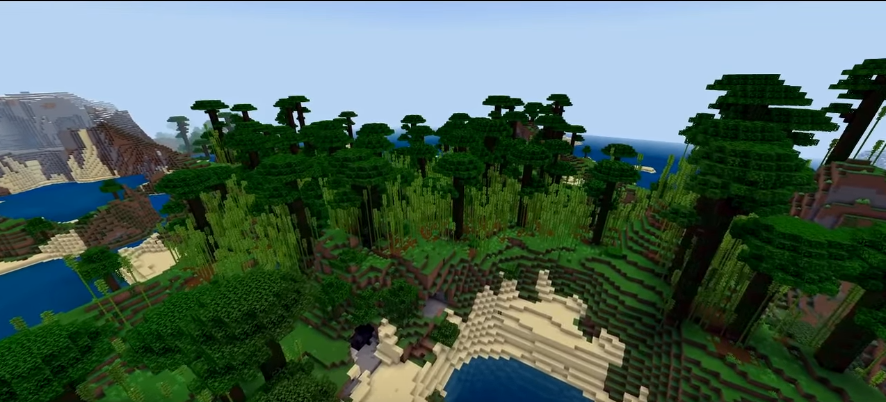 Minecraft pocket edition seeds - Bamboo forest