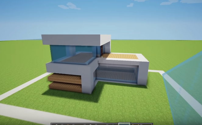 how to Build a minecraft house wall