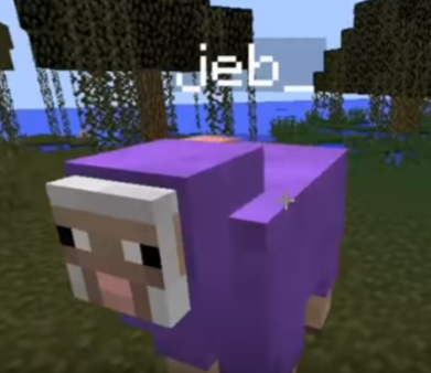 Minecraft name tags tricks - sheep