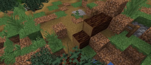 Ideas to build in minecraft -  Fallen Trees