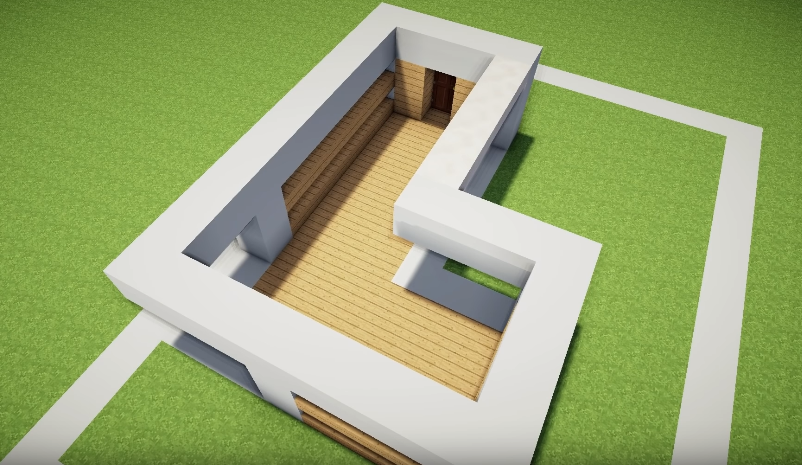 How to Build floor of Minecraft house