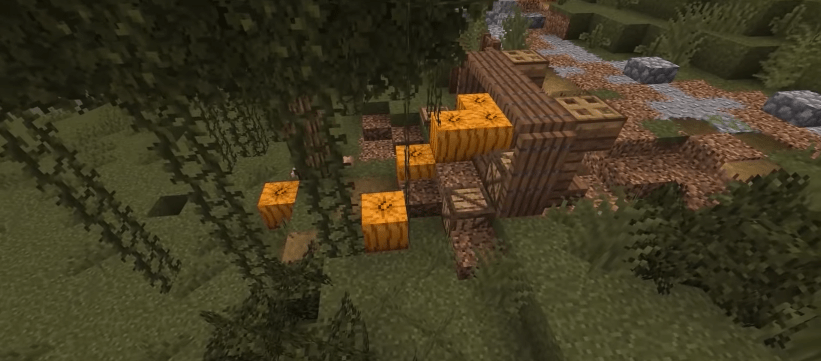 pumpkins in Minecraft