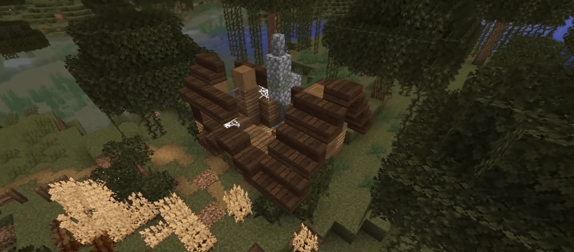 burnt down - Ideas to build in Minecraft