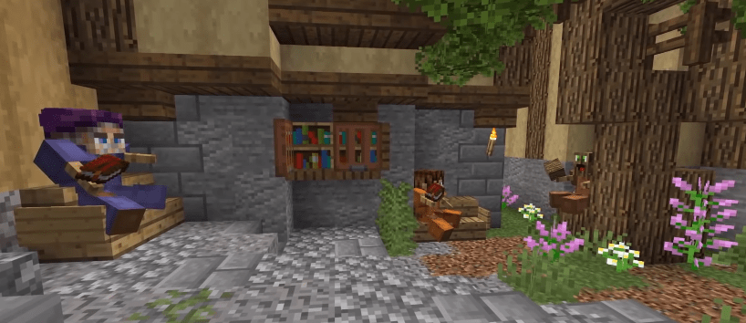 library area - Ideas to build in Minecraft