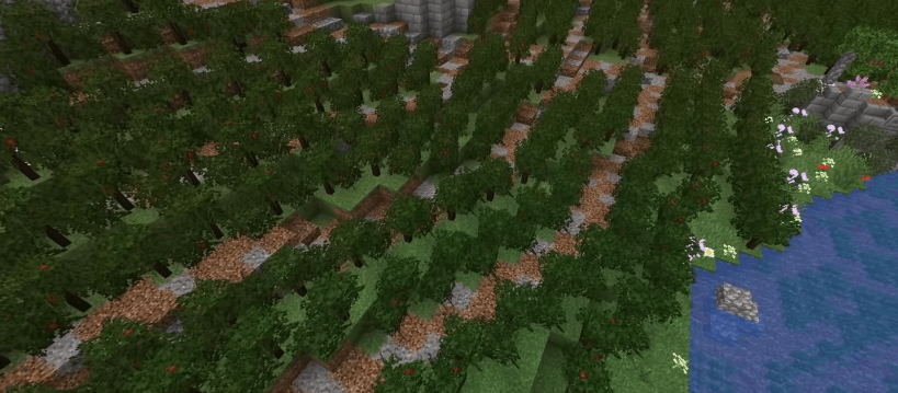 vineyard - Ideas to build in Minecraft