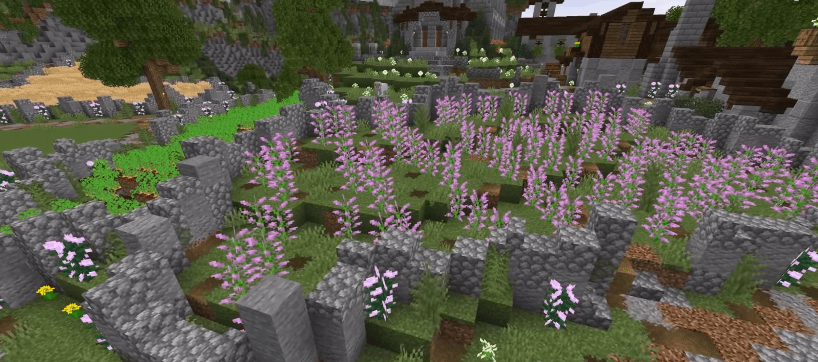  lilac plant - Ideas to build in Minecraft