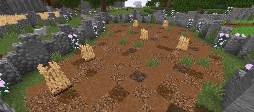 dead field - Ideas to build in Minecraft