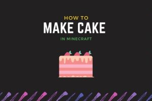 How To make Cake in Minecraft