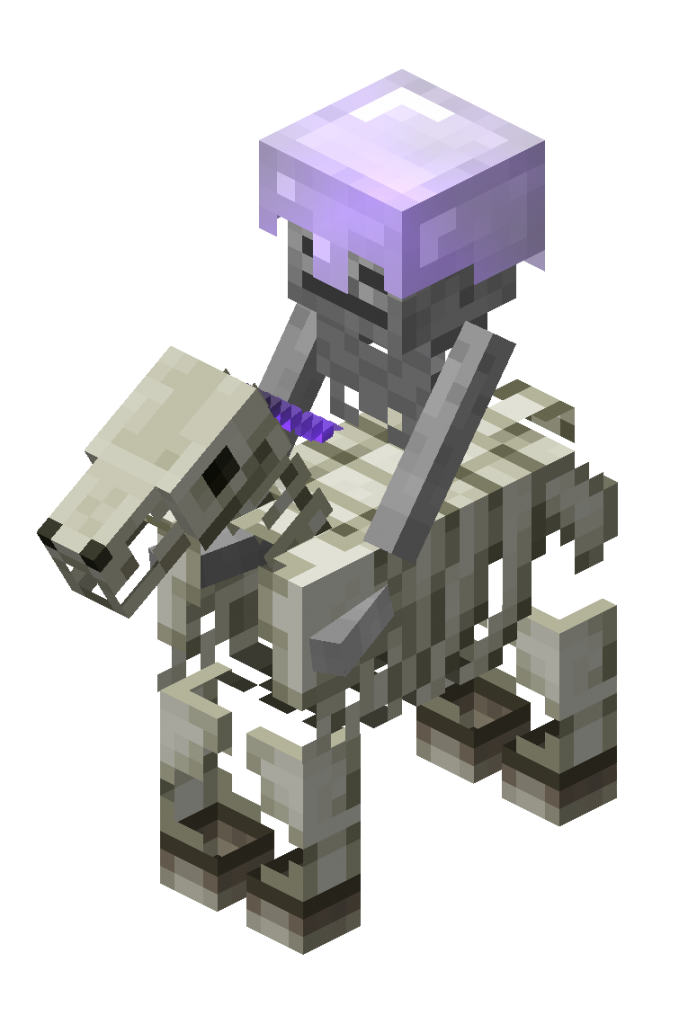 Skeleton trap horse