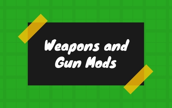 best Minecraft weapons and gun mods