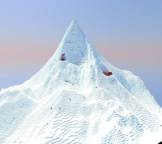 Mount Everest Minecraft Build