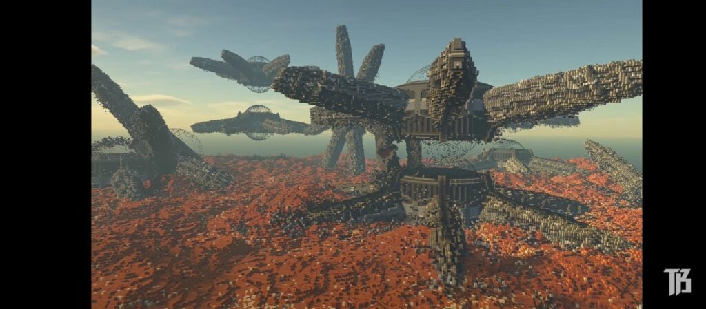 Planet Titan (Avengers Infinity War) Build in Minecraft