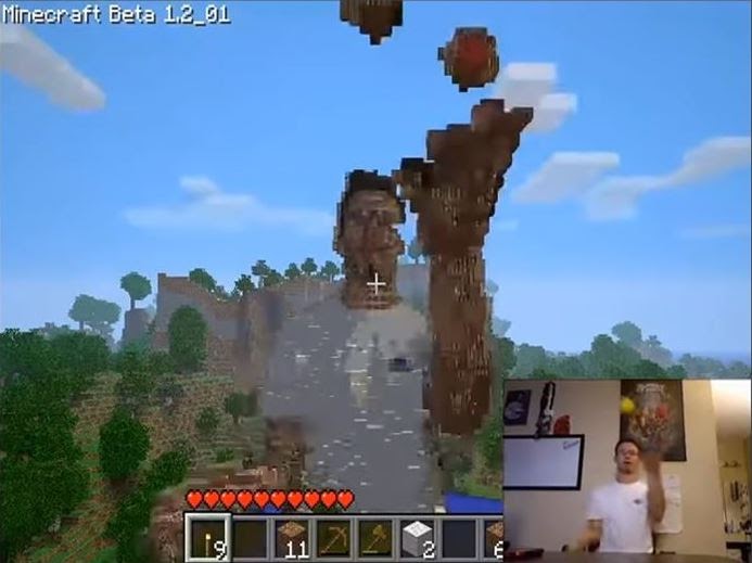 Kinect Real-Time Build in Minecraft
