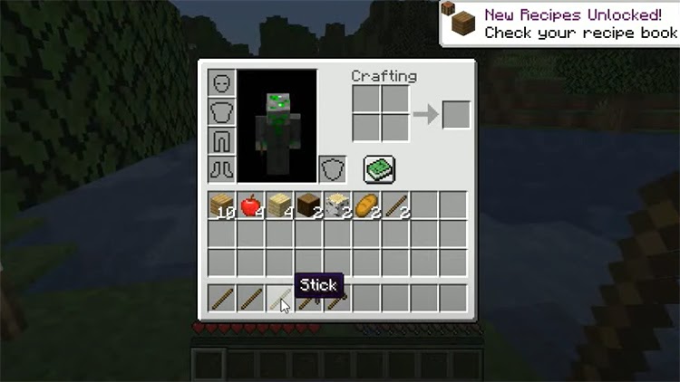 One of the best Minecraft mods - Inventory Sorter
