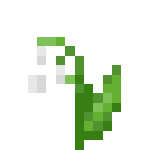 Lily of the Valley flower Minecraft