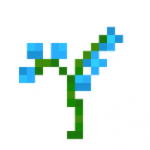 Blue Orchid - Minecraft Flower