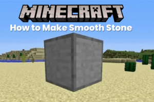 make a smooth stone