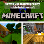 cartography table in minecraft