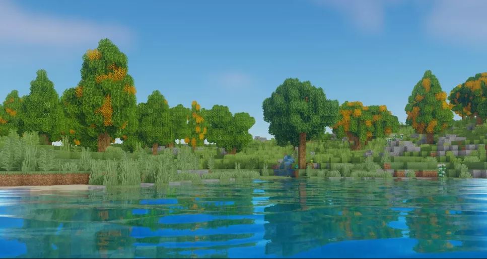 Oceano Shaders in Minecraft