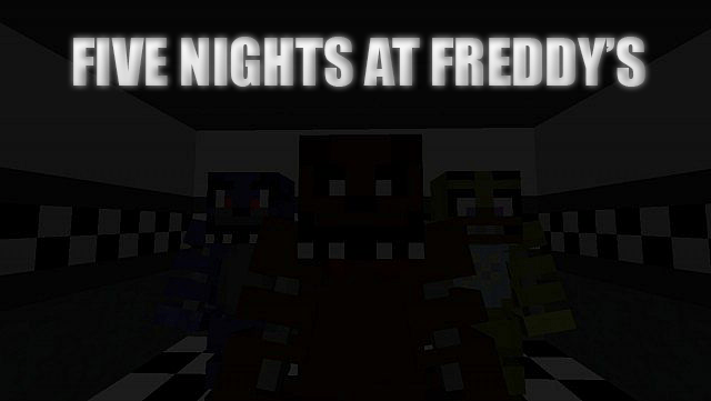 five nights at freddy's one of the top most terrifying Minecraft maps