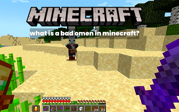 what is a bad omen in minecraft 1