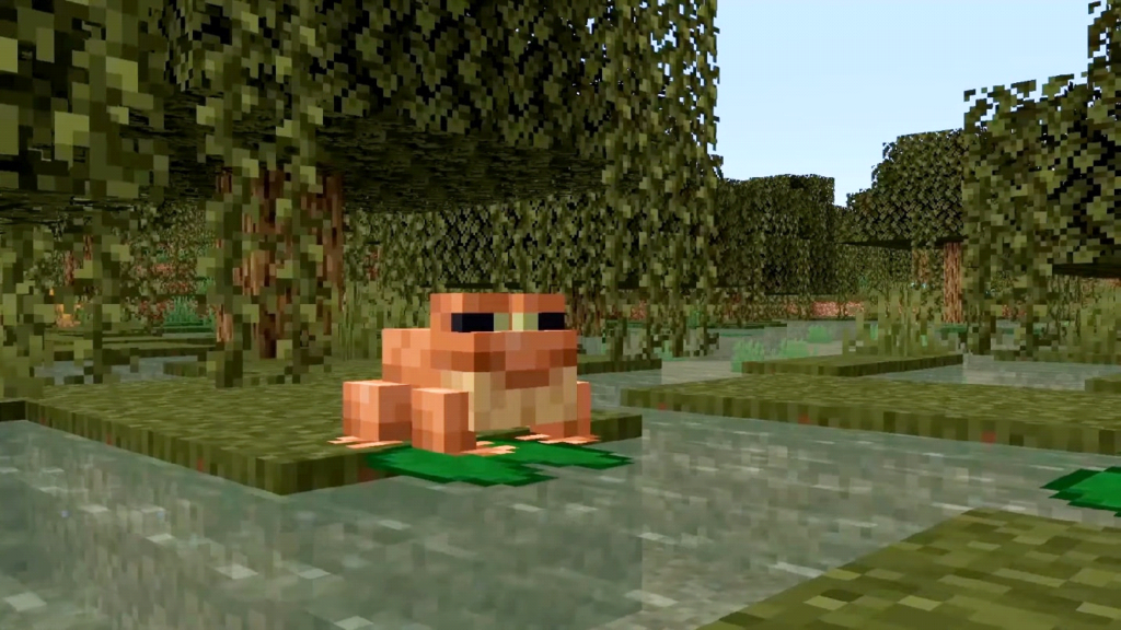 Frogs And Tadpoles in New Minecraft Update